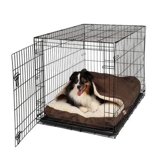 Snoozer® Luxury Microsuede Cozy Cave® Dog Crate Bed 47"L x 26"W