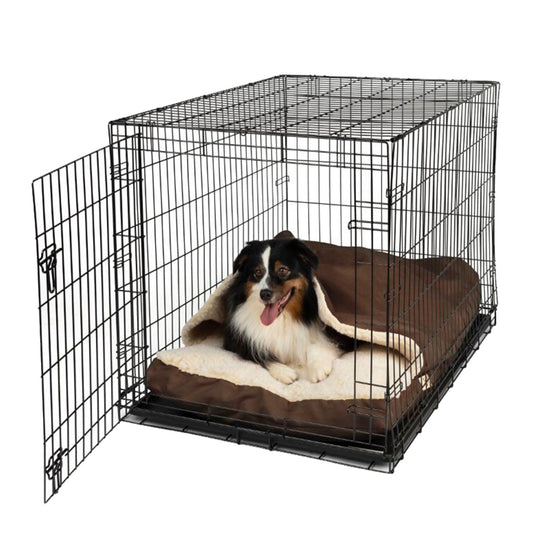 Snoozer® Luxury Microsuede Cozy Cave® Dog Crate Bed 41"L x 25"W