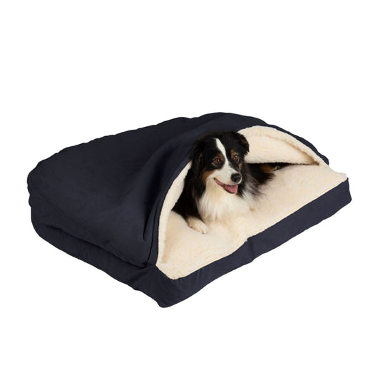 Snoozer® Fully Washable Retangle Cozy Cave® Dog Bed 35"L x 25"W x 8"H