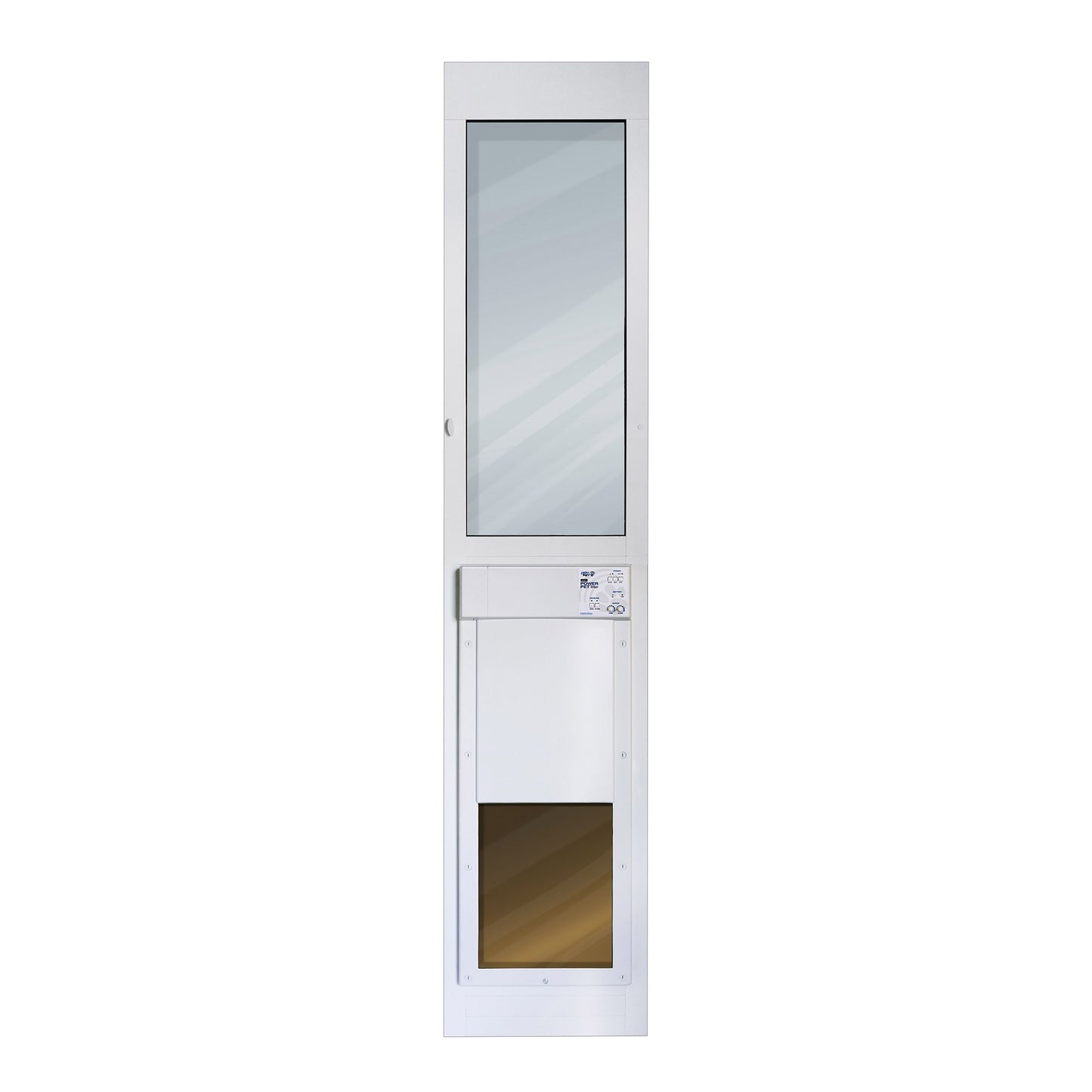 High Tech Pet® Wi-Fi Enabled Smartphone Controlled Electronic Patio Dog & Cat Door, Tall 12.25"W x 16"H
