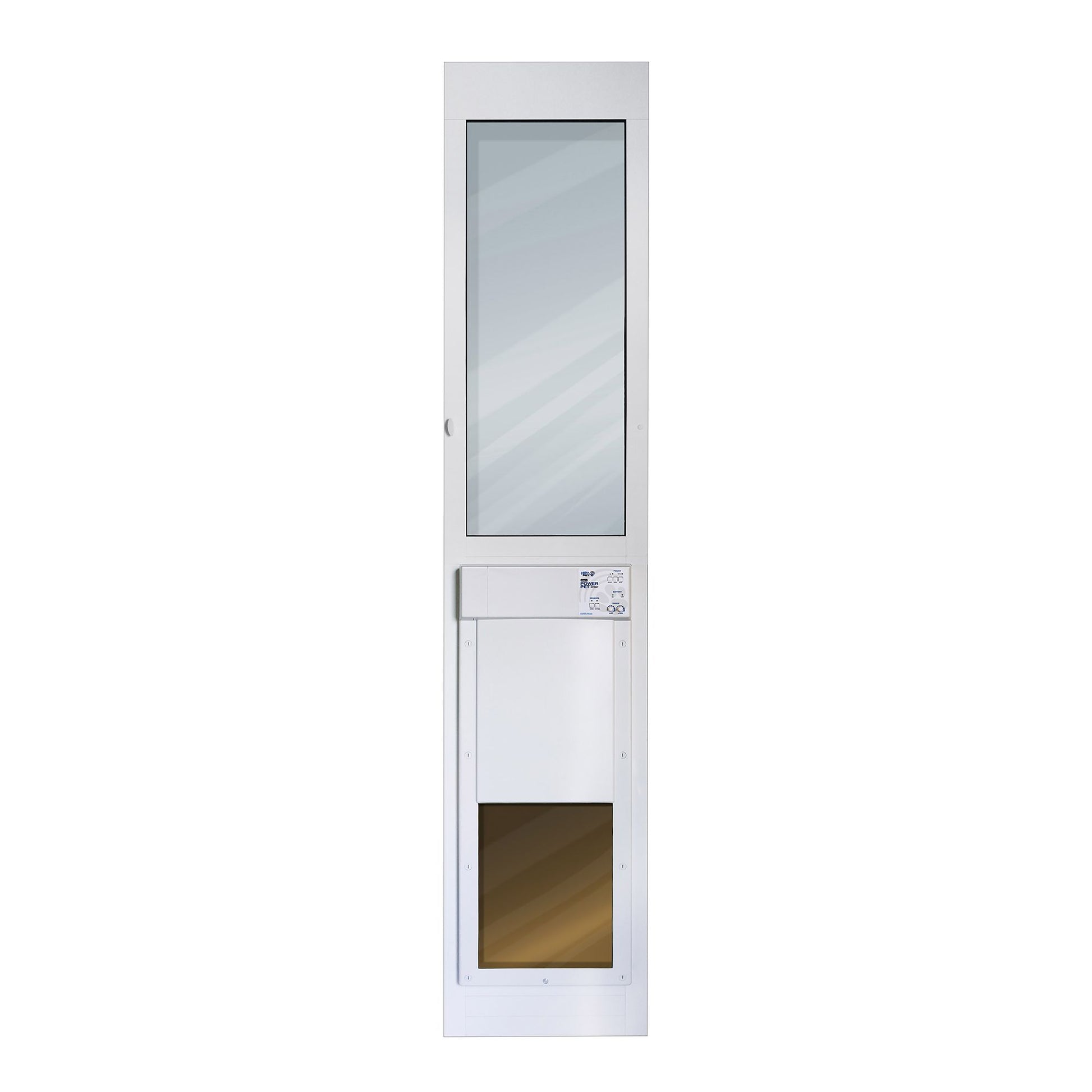 High Tech Pet® Wi-Fi Enabled Smartphone Controlled Electronic Patio Dog & Cat Door, Tall 12.25"W x 16"H