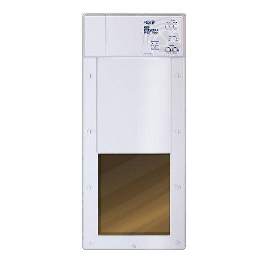 High Tech Pet® WiFi Enabled Smartphone Controlled Automatic Dog & Cat Door 8.25"W x 10"H
