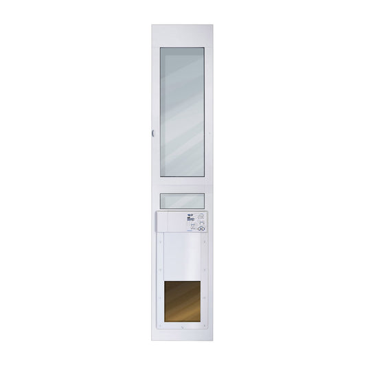 High Tech Pet® Wi-Fi Enabled Smartphone Controlled Electronic Patio Dog & Cat Door, Regular 12.25"W x 16"H