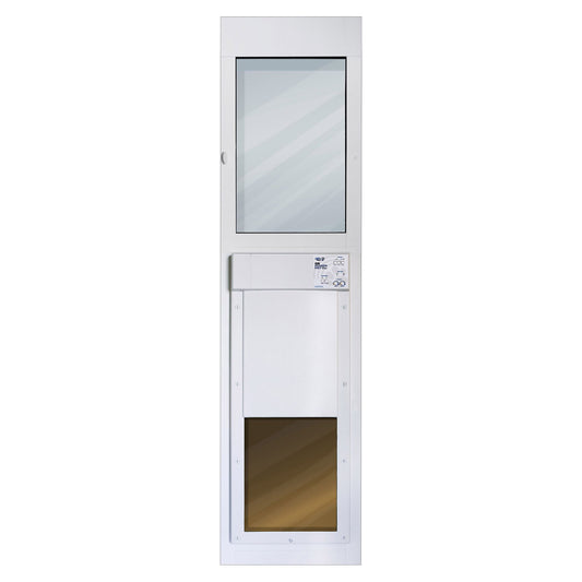 High Tech Pet® Wi-Fi Enabled Smartphone Controlled Electronic Patio Dog & Cat Door, Regular 8.25"W x 10"H