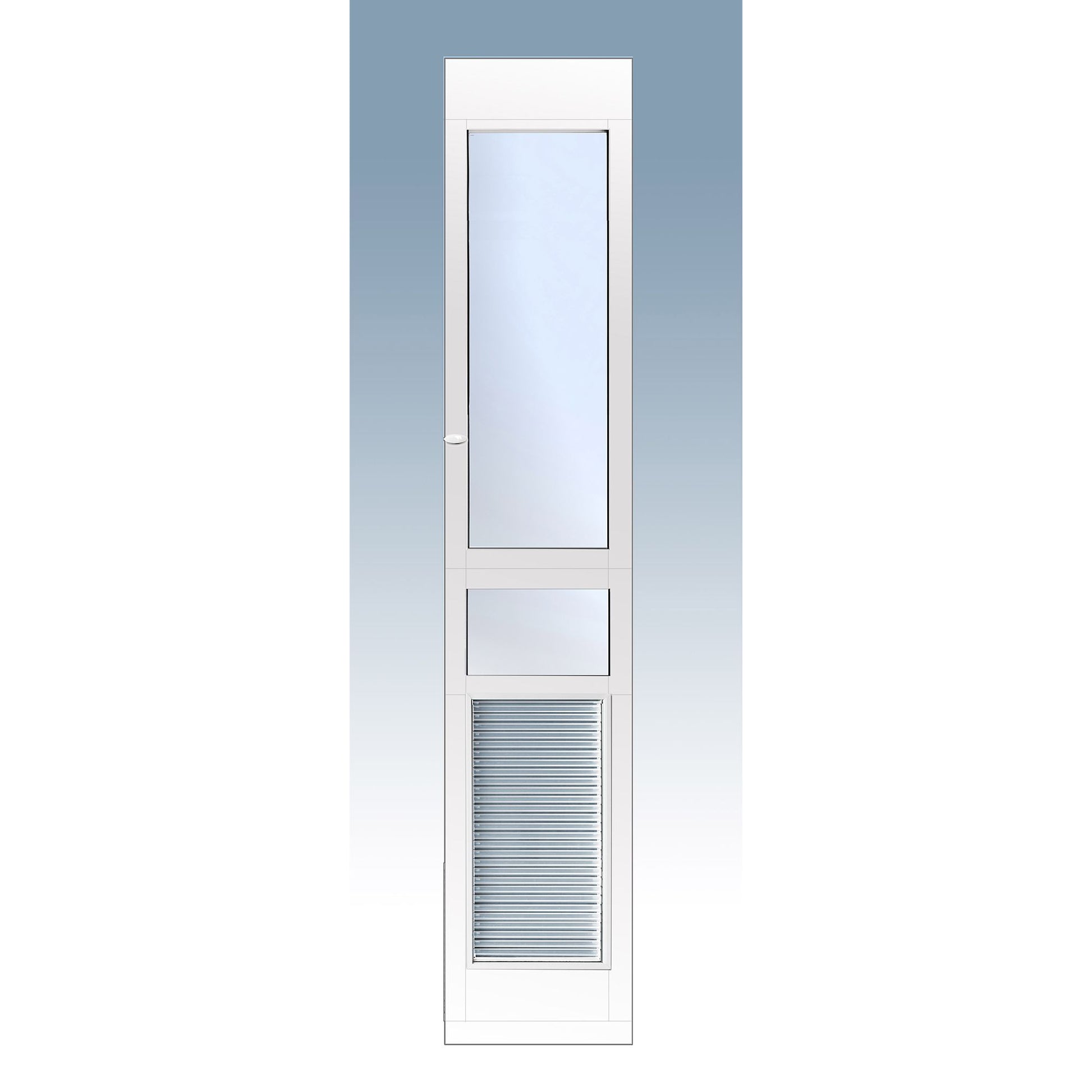 High Tech Pet® Armor Flex Low-E Patio Tall Height Pet Door Opening 6.28"L x 13.38"W