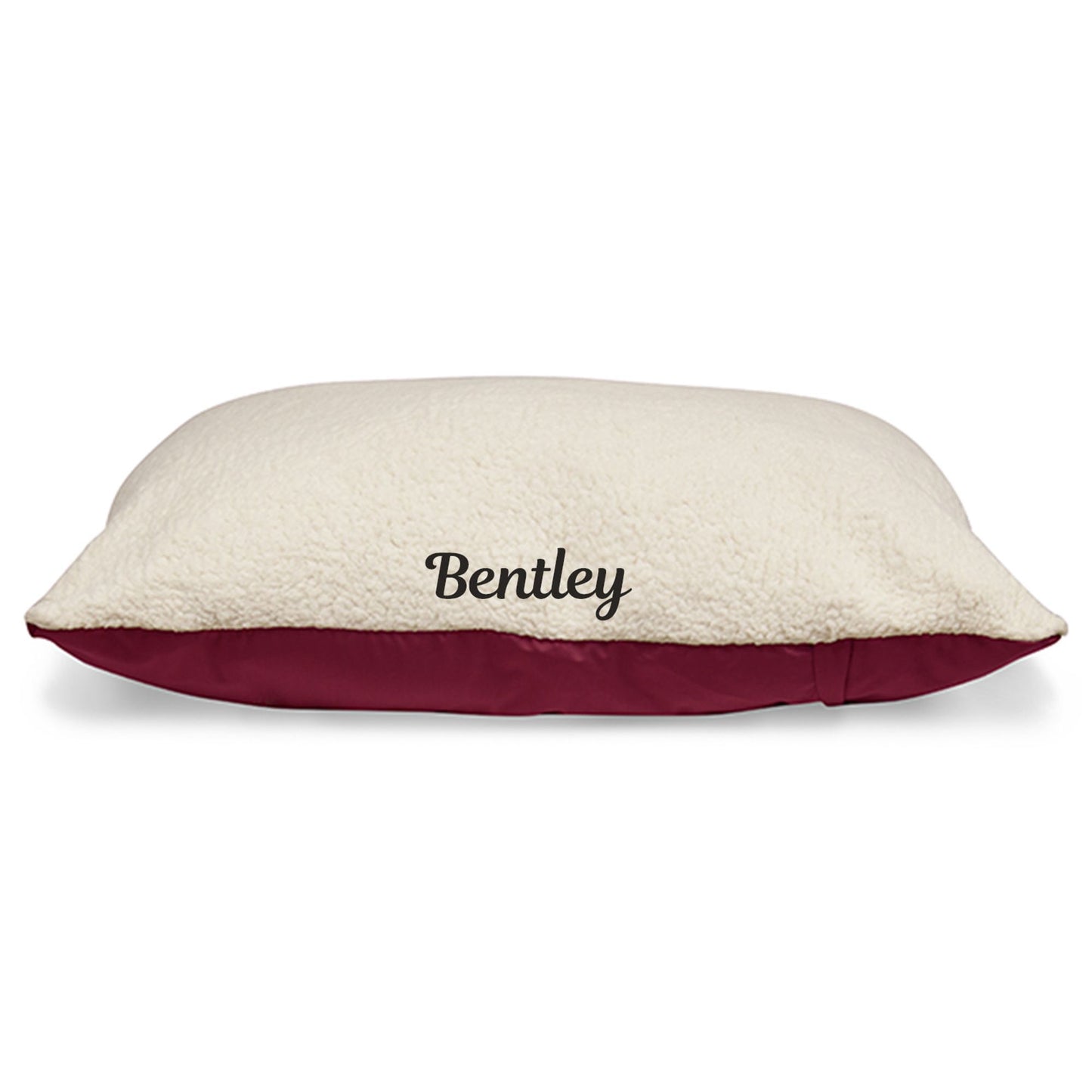 Majestic Pet Personalized Sherpa Pillow Dog Bed w/Removable Cover X Large