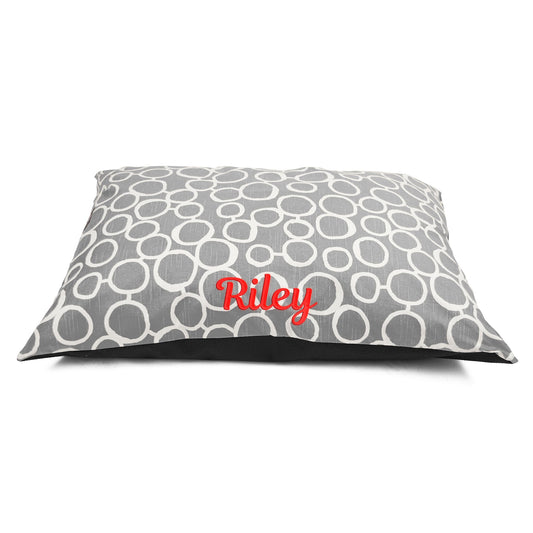 Majestic Pet Personalized Fusion Super Value Pillow Dog Bed Medium