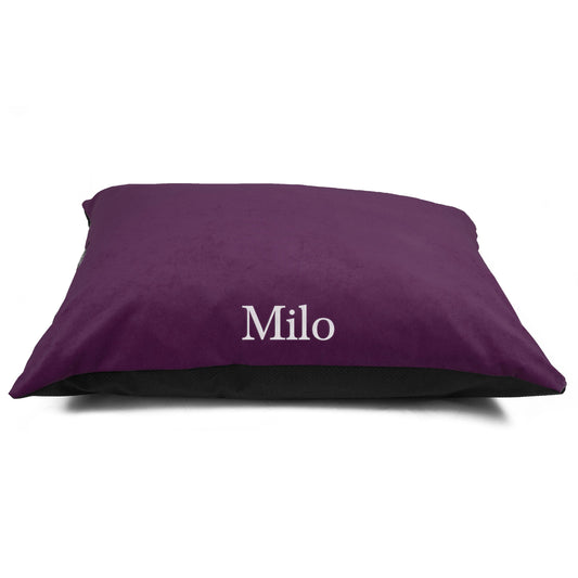 Majestic Pet Personalized Villa Super Value Pillow Dog Bed Large