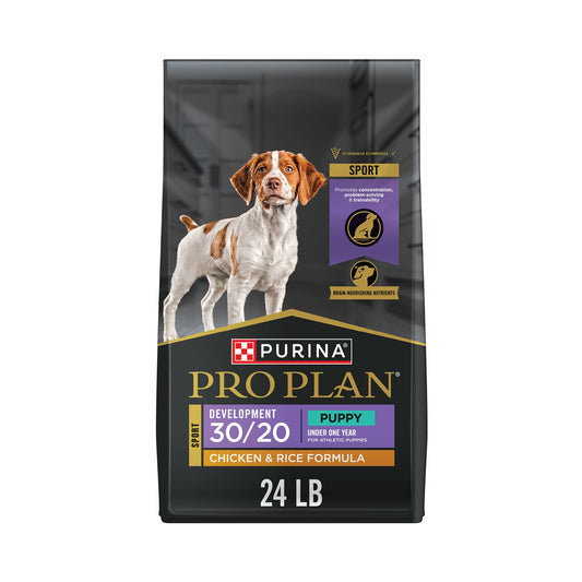 Purina Pro Plan Sport Development 30/20 Puppy Dry Dog Food - Chicken & Rice 4 Lb
