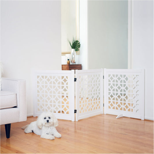 Primetime Petz Palm Springs Designer Pet Gate 81.5"L x 12.6"W x 36"H