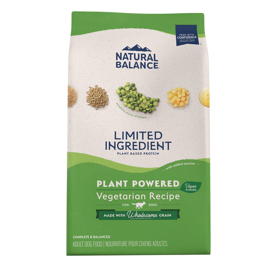 Natural Balance Adult Dry Dog Food - Vegetarian 4 Lb
