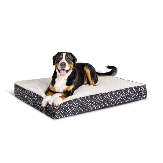 Top Paw® Dotted Orthopedic Mattress Dog Bed 22"L x 28"W x 4"H
