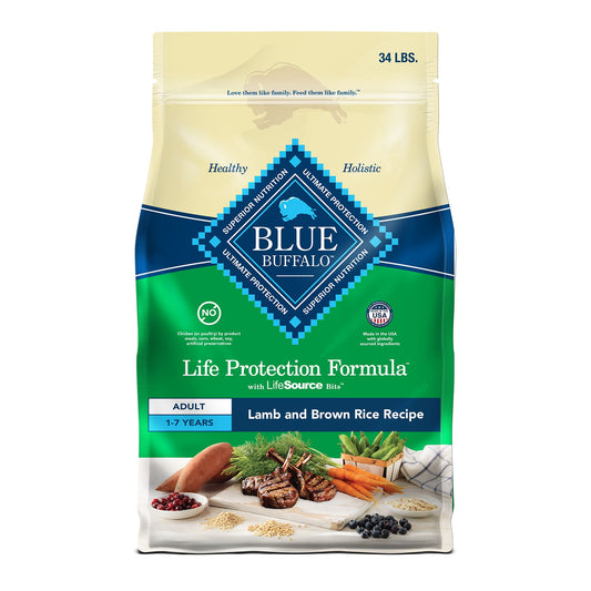 Blue Buffalo® Life Protection Formula&trade; Adult Dry Dog Food - Lamb & Brown Rice 15 Lb