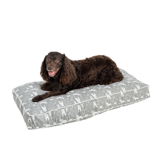 Snoozer® Pedigree Storm Indoor/Outdoor Rectangle Dog Bed 21"L x 36"W x 4"H