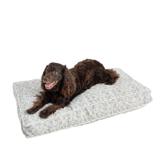 Snoozer® Ramey Gray Indoor/Outdoor Rectangle Dog Bed 21"L x 36"W x 4"H