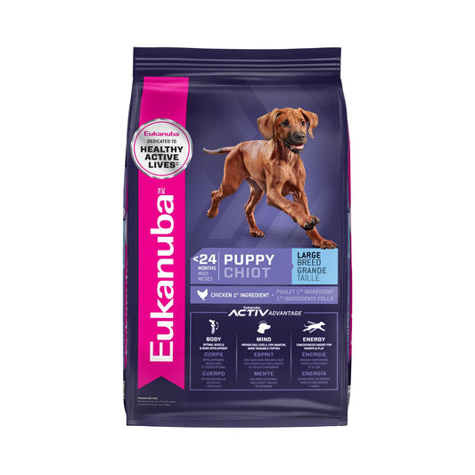 Eukanuba&trade; Large Breed Puppy Dry Dog Food Chicken 4.5 Lb
