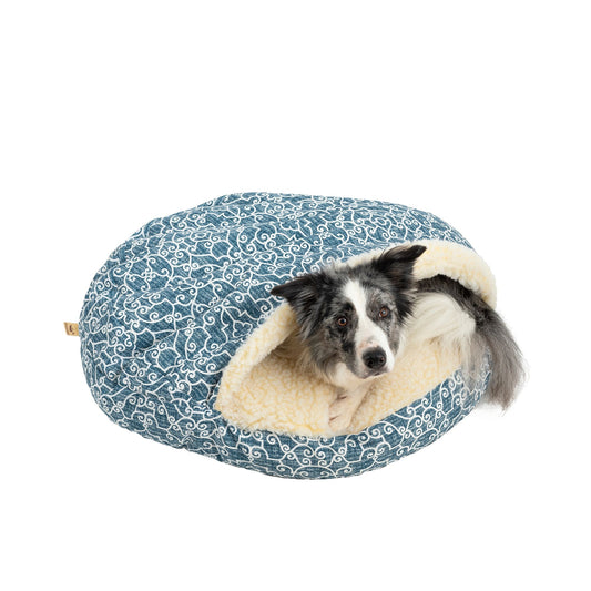 Snoozer® Wag Collection Ramey Oxford Luxury Cozy Cave® Round Dog Bed 25"L x 25"W