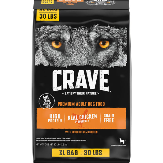Crave Adult Dry Dog Food - Chicken