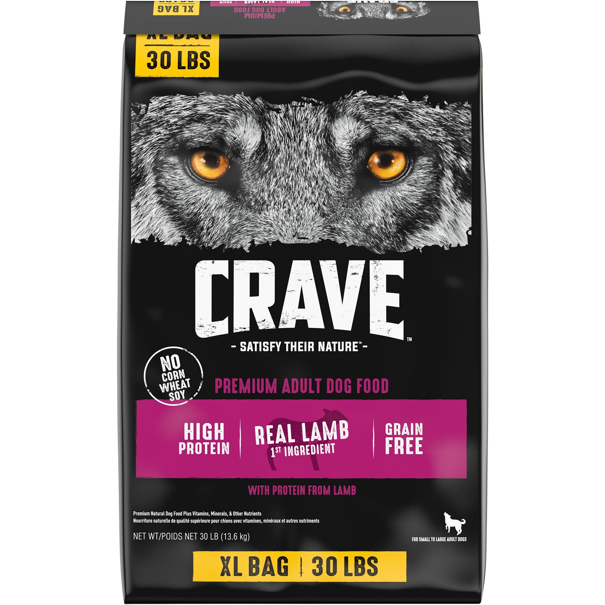 Crave Adult Dry Dog Food - Lamb