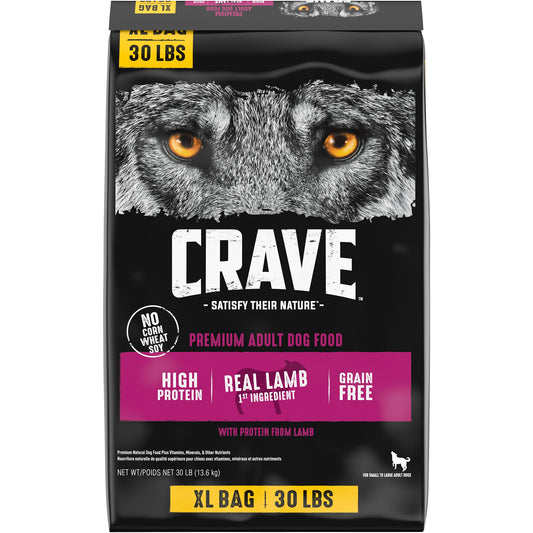 Crave Adult Dry Dog Food - Lamb