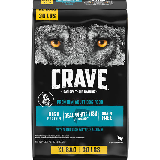Crave Adult Dry Dog Food - Salmon & Oceanfish