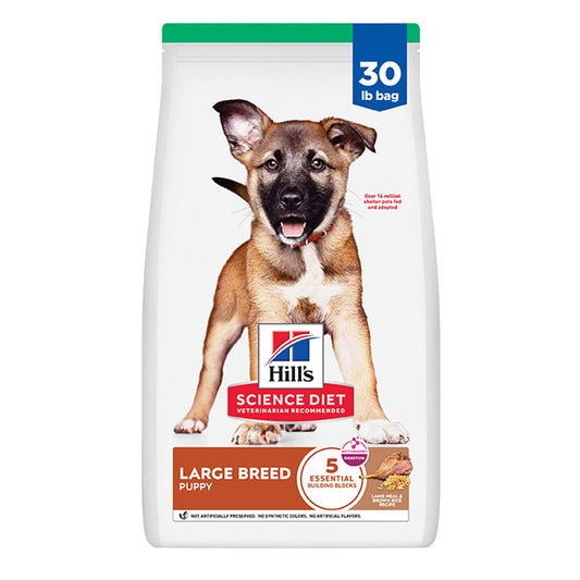 Hill's Science Diet Large Breed Puppy Dry Dog Food - Lamb & Brown Rice