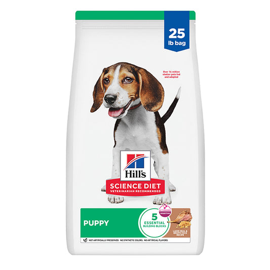Hill's Science Diet Puppy Dry Dog Food - Lamb Meal & Brown Rice 4 Lb