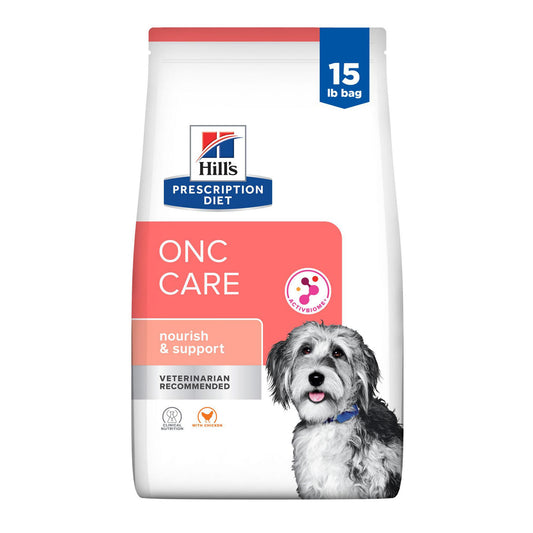 Hill's Prescription Diet ONC Care Adult & Senior Dry Dog Food - Cancer Support, Chicken 6 Lb