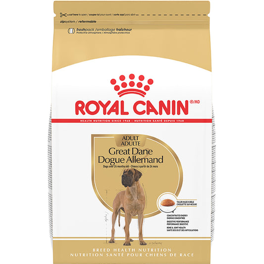 Royal Canin Breed Health Nutrition Great Dane Breed Specific Adult Dog Dry Food - 30 lb