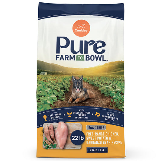 Canidae Pure Senior Dry Dog Food - Chicken, Sweet Potato & Garbanzo Bean