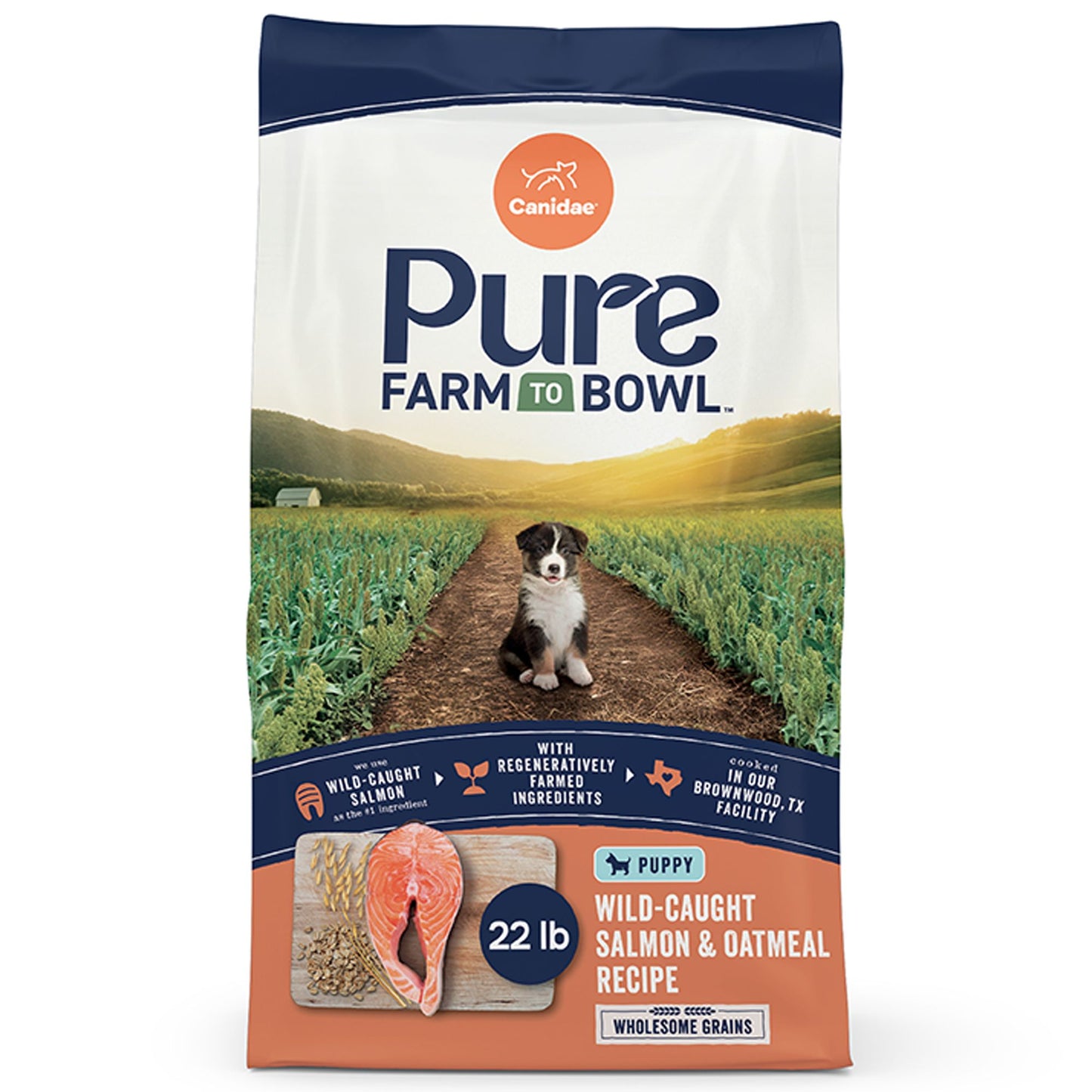 Canidae Pure Puppy Dry Dog Food - Salmon & Oatmeal