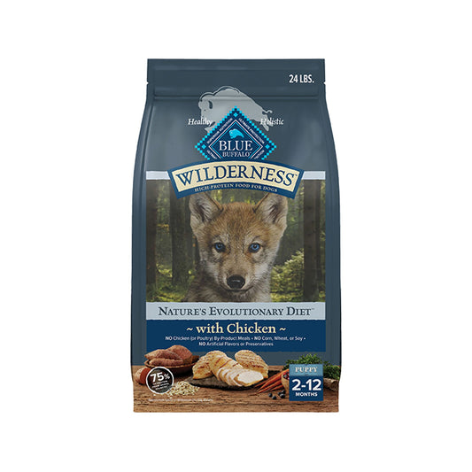 Blue Buffalo Wilderness Nature's Evolutionary Diet Puppy Dry Dog Food - Chicken 13 Lb