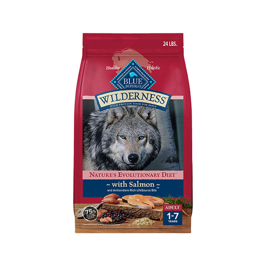 Blue Buffalo Wilderness Nature's Evolutionary Diet Adult Dry Dog Food - Salmon 13 Lb