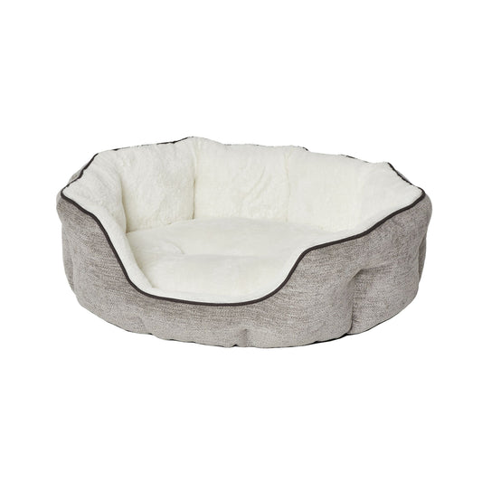 Midwest QuietTime Deluxe Tulip Dog Bed 34.06"L x 26.78"W x 11.82"H