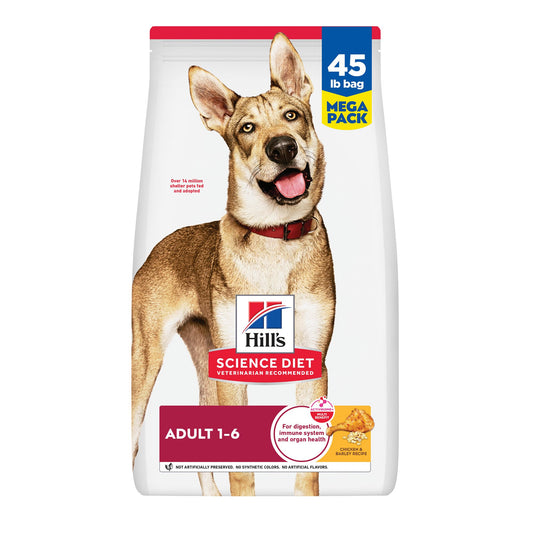 Hill's® Science Diet® Adult Dry Dog Food - Chicken & Barley 15 Lb