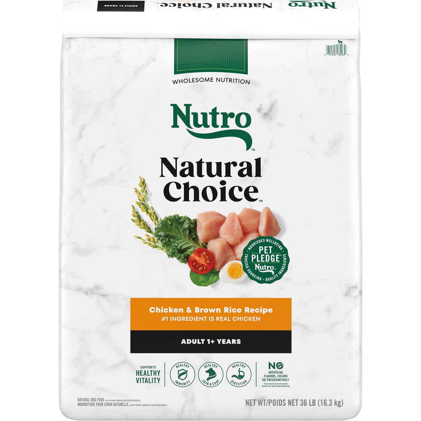 Nutro Natural Choice&trade; Adult Dry Dog Food - Chicken & Brown Rice 13 Lb