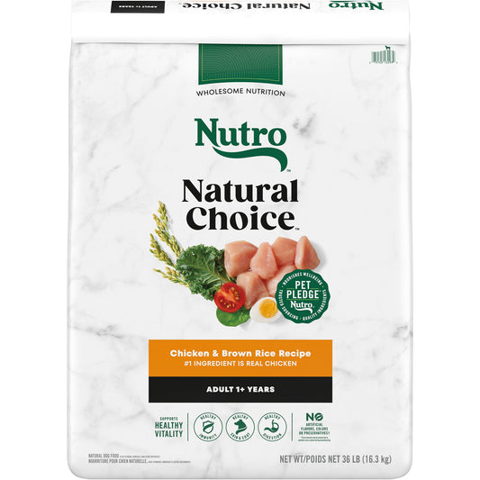 Nutro Natural Choice&trade; Adult Dry Dog Food - Chicken & Brown Rice 13 Lb
