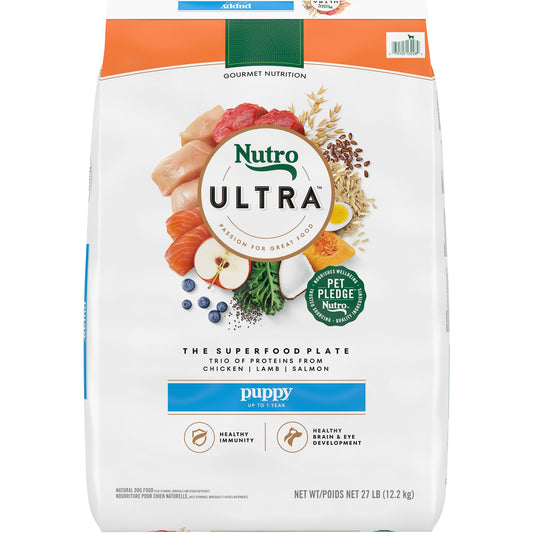 NUTRO ULTRA&trade; Puppy Dry Dog Food - Chicken, Lamb, Salmon 3.5 Lb