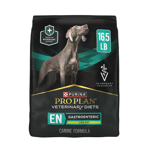 Purina Pro Plan Veterinary Diets EN Gastroenteric Low Fat All Life Stages Dry Dog Food - 16.5 lb