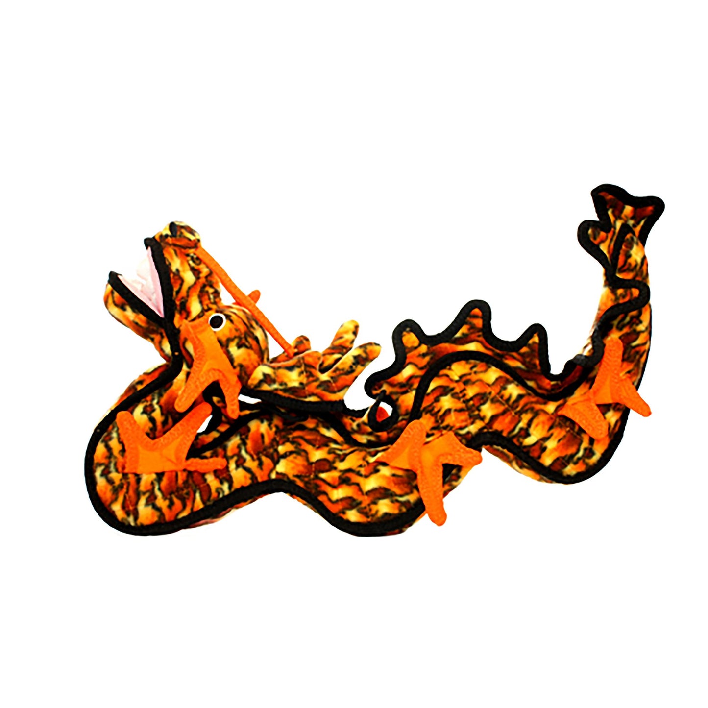 TUFFY® Orange Dragon Dog Toy