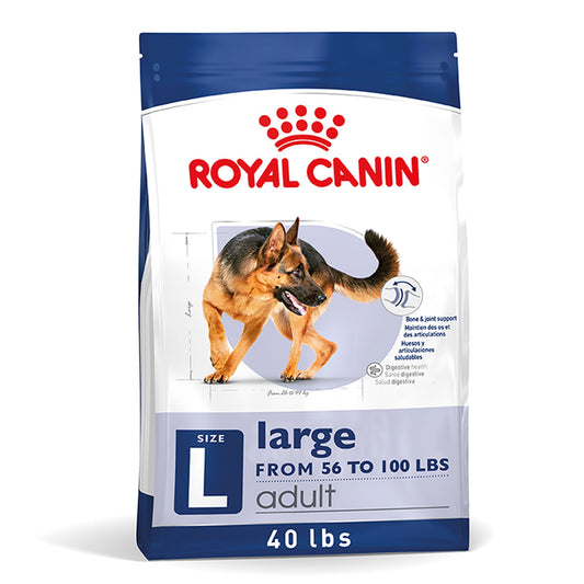 Royal Canin Size Health Nutrition Large Breed Adult Dry Dog Food 30 Lb