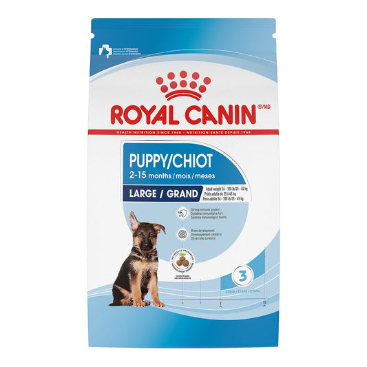 Royal Canin Size Health Nutrition Large Breed Puppy Dry Dog Food 4 Lb