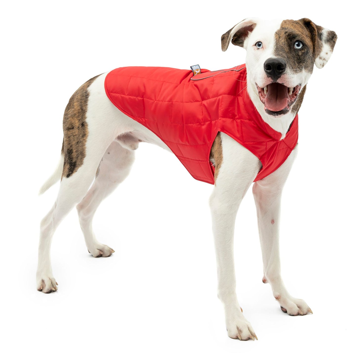 Kurgo® Loft Dog Jacket Chili Red Charcoal Medium