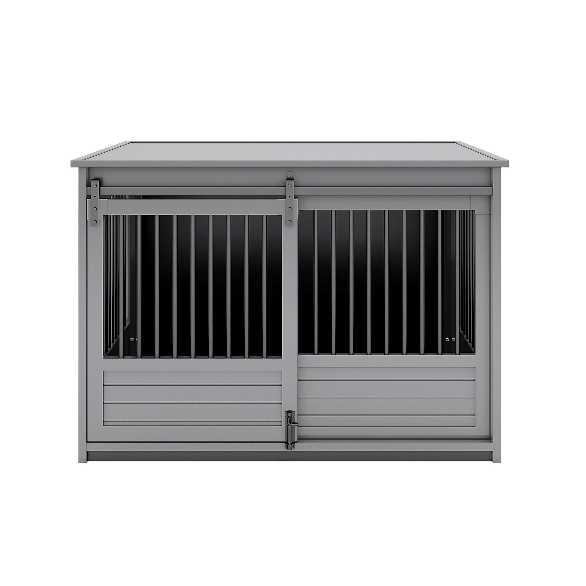New Age Pet® ECOFLEX® Barn Door End Table Dog Crate X Large