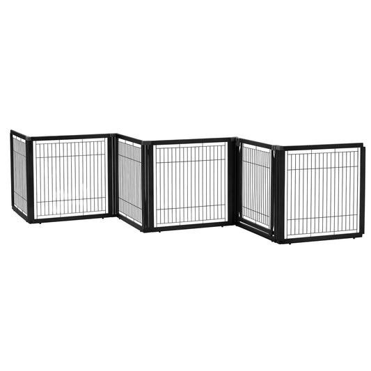 Richell® Convertible Elite Pet Gate 129.9-134.4"L x 31.7-33.7"W x 31.5"H