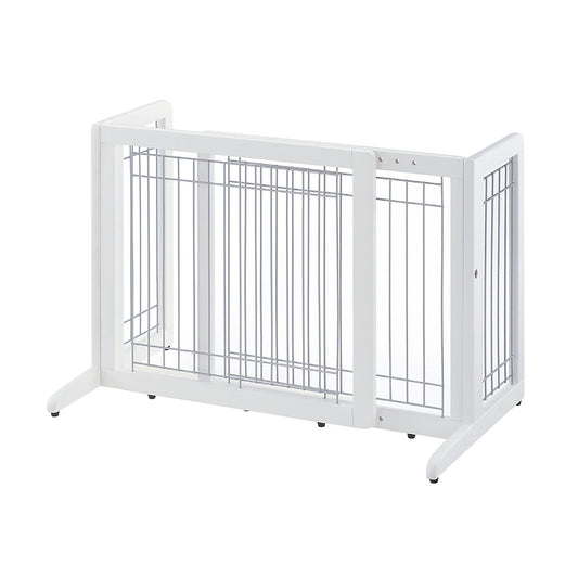 Richell® Freestanding Pet Gate 26.4-40.2"L X 17.7"W X 20.1"H