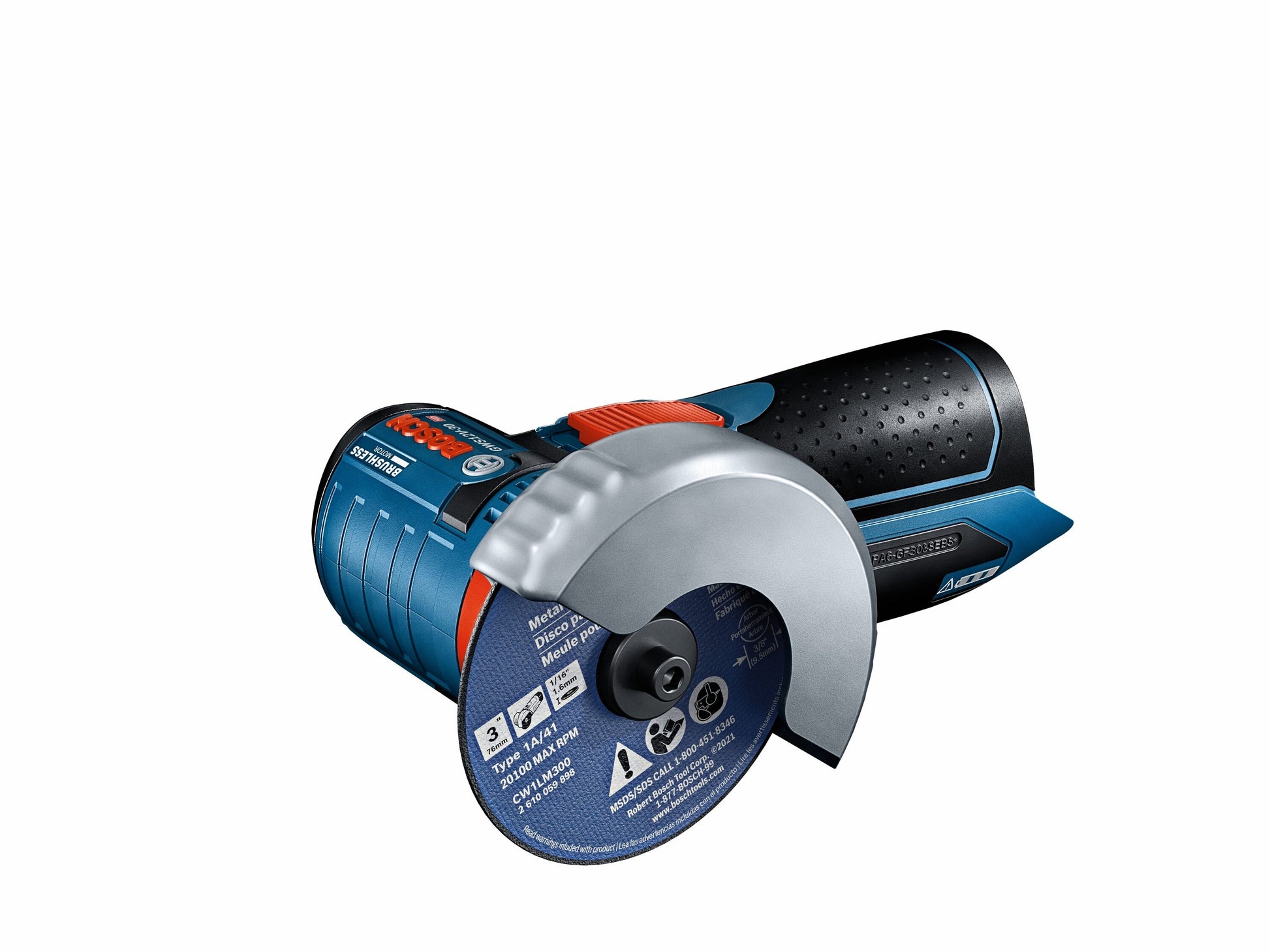 Bosch 3-in 12-volt Max Sliding Switch Brushless Cordless Angle Grinder (Tool Only) GWS12V-30N