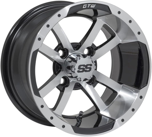 Storm Trooper Aluminum Golf Cart Wheel (Sold as Single Unit)