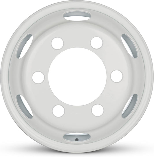 For 1995-2023 Isuzu NPR 16 Inch Painted White Rim - OE Direct Replacement - Road Ready Car Wheel