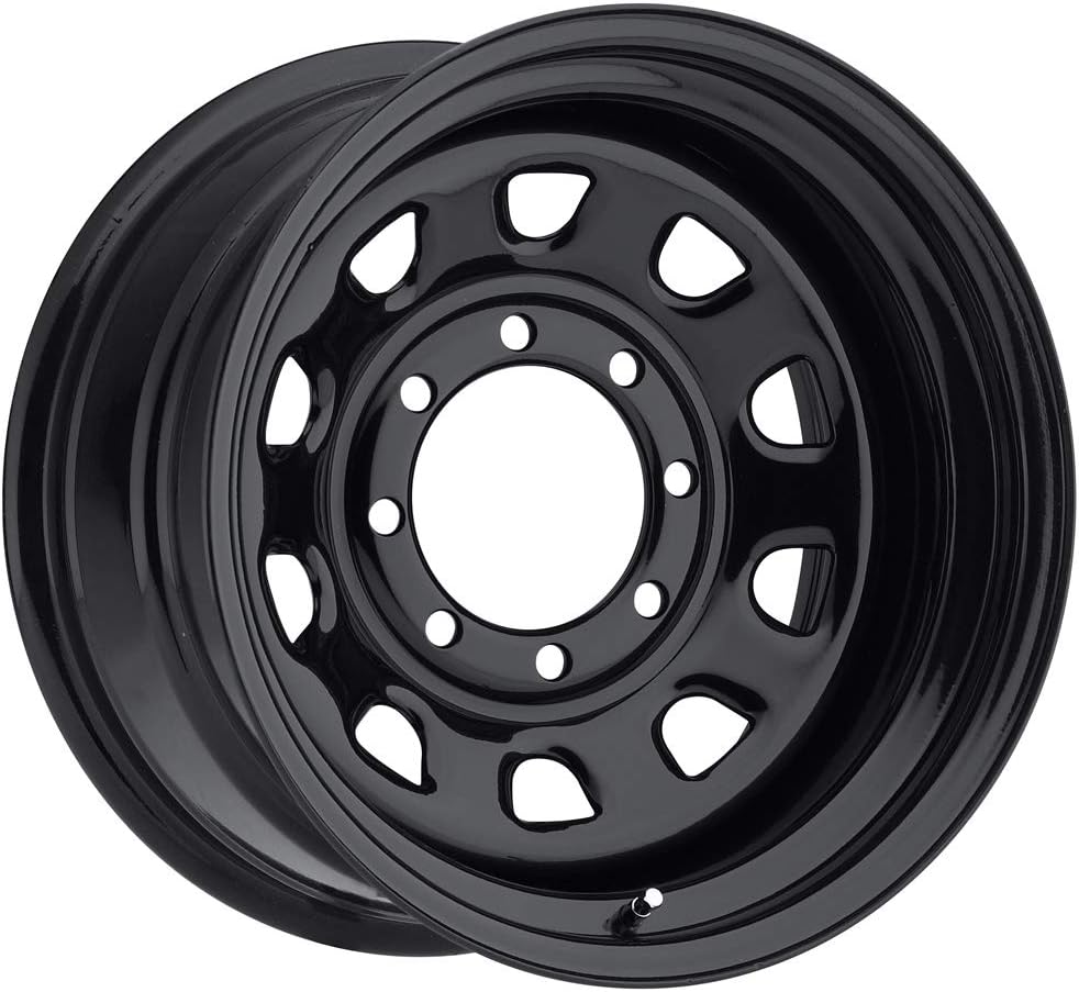 Vision 84 D Window 17x8 5x127/5x5" -12mm Gloss Black Wheel Rim